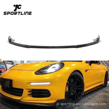 Carbon Fiber Front Diffuser Lip for Porsche Panamera 970 Executive Hatchback 4-Door (2014-2016)